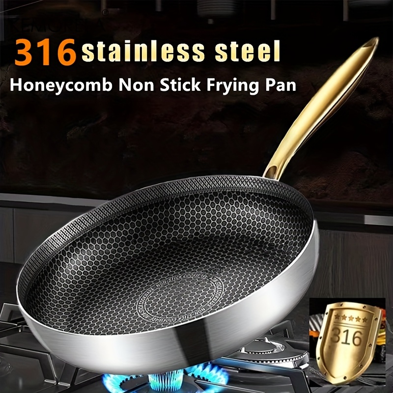 Home Cooking Cookbook - Padella Wok in Acciaio Inox 316